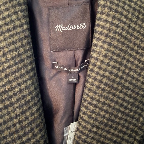 Madewell Houndstooth Coat - Picture 2 of 4